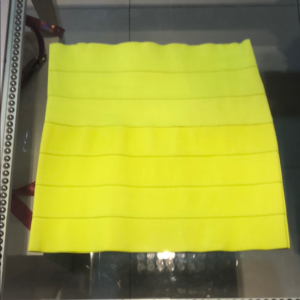 Neon bandage skirt